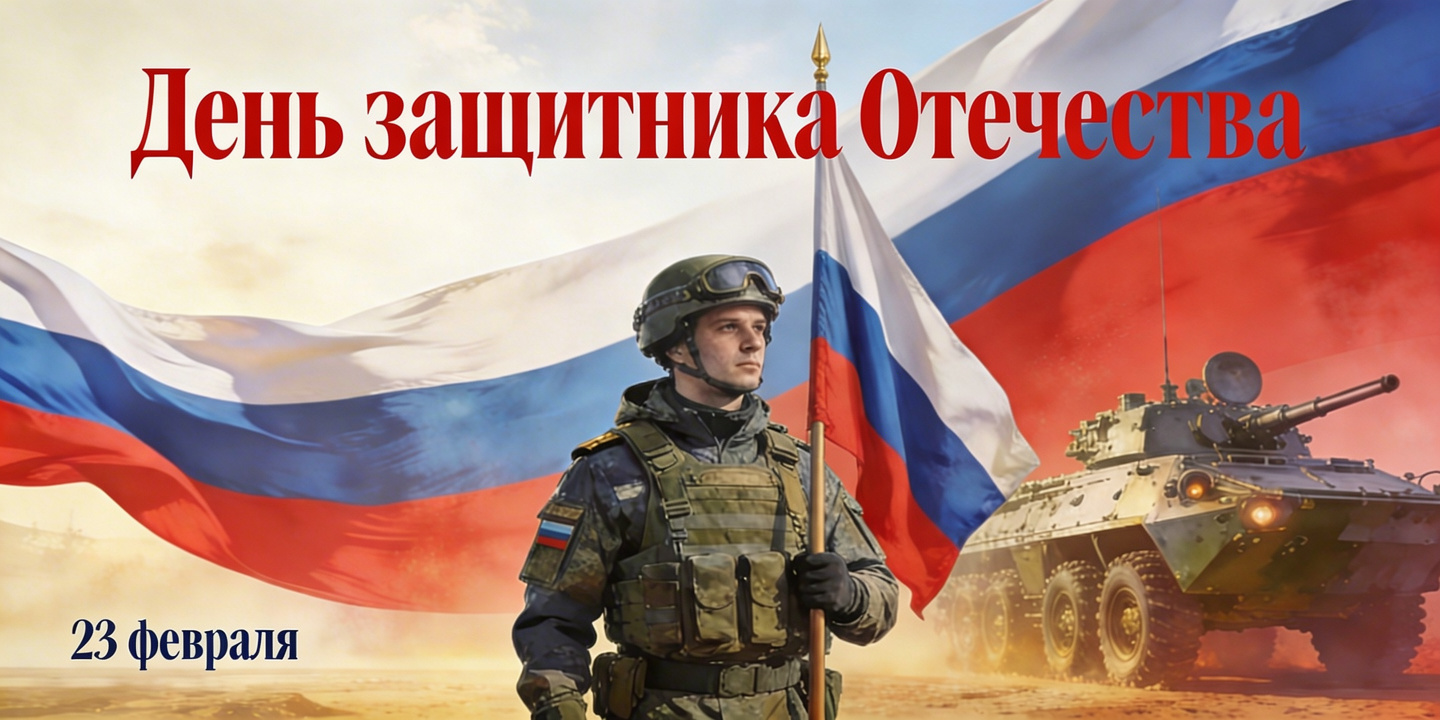 С Днём защитника Отечества!